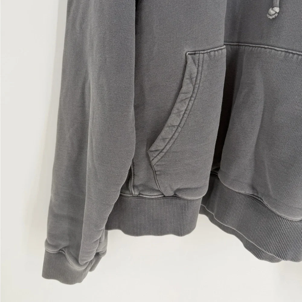 Kith Nelson Island Stone Washed Cotton Fleece Kith Script Embroidered Hoodie